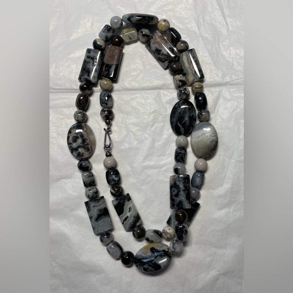 Zebra Jasper Necklace (Jay King)